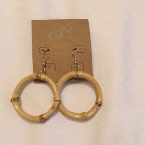 Plunder Bamboo Circle Earrings